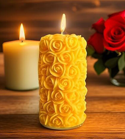 Glowence Flower Shape Candle