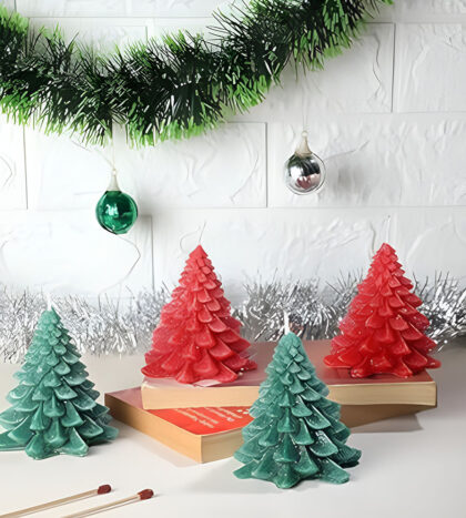 GLOWENCE Wax Tree Candles