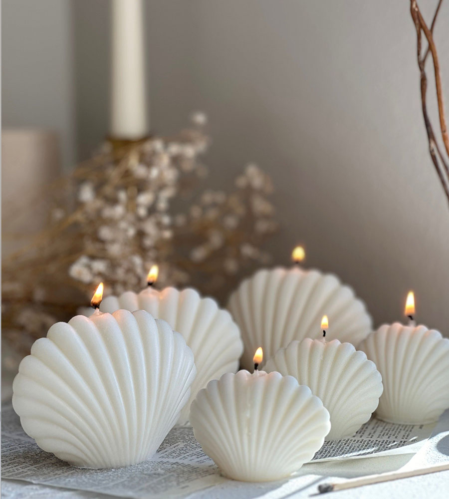 Sea Shell Candle
