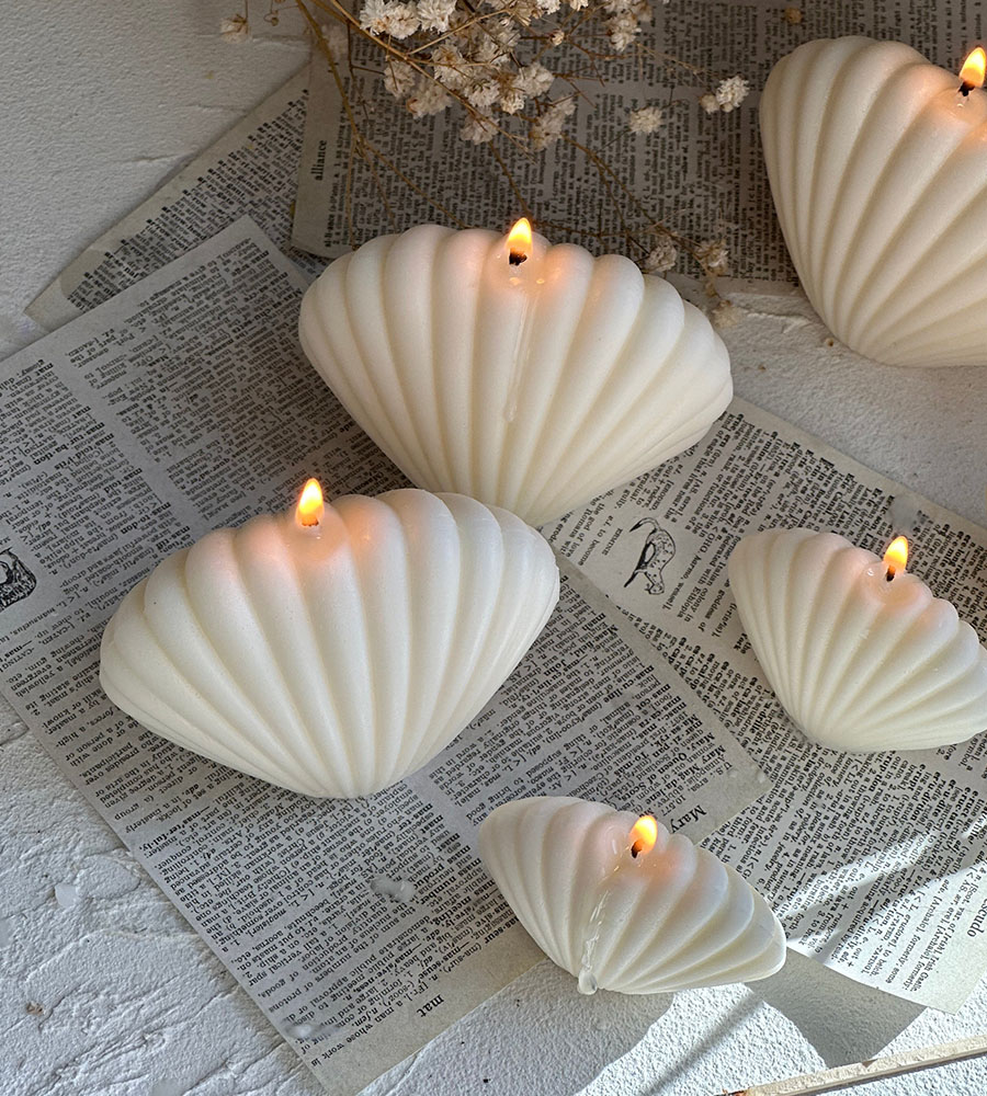 GLOWENCE Classic Sea Shell Candle - Image 4